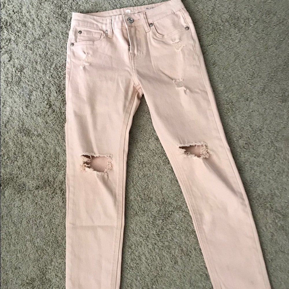 7 For All Mankind Distressed Jeans